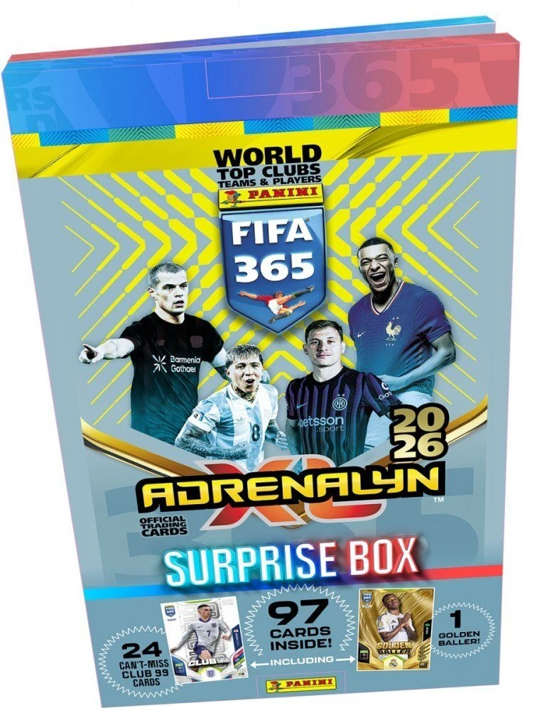 PANINI FIFA Adrenalyn XL 2026 staigmenų dėžutė 02545