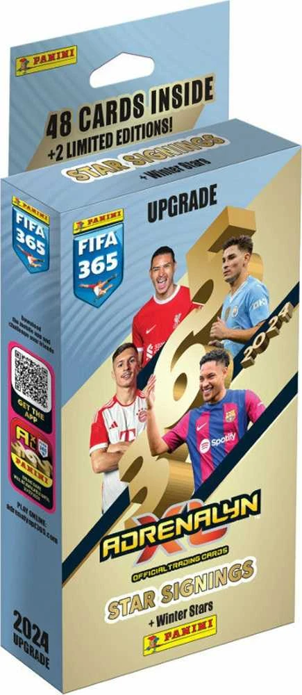 „Panini“ futbolo kortelės FIFA 365 2024 Atnaujinimo žvaigždžių pasirašymai Žiema
