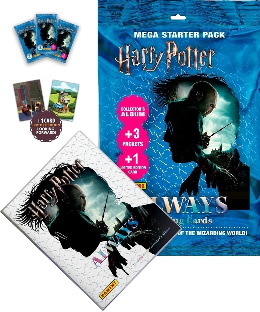 Panini Kolekcja Panini Kolekcija Kortos harry potter magazestaw startowy