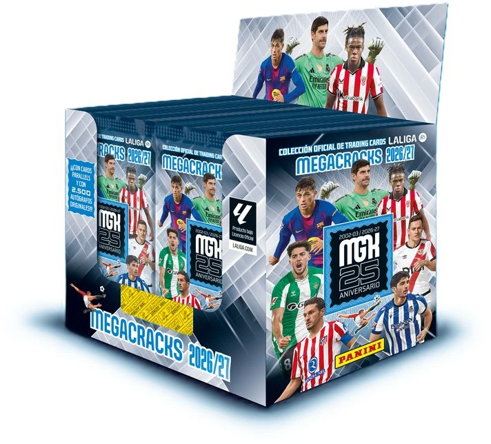 Panini Kolekcija Kortos la liga 2027 saszetka display 50 vnt