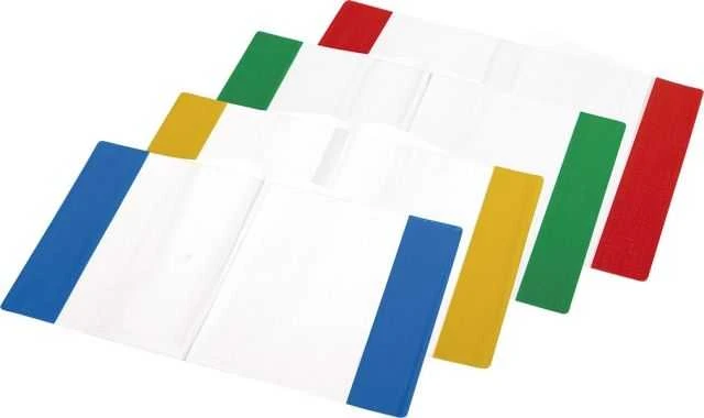 Panta_Plast Panta Plast Aplankalai su spalvotais kraštais A4 10vnt