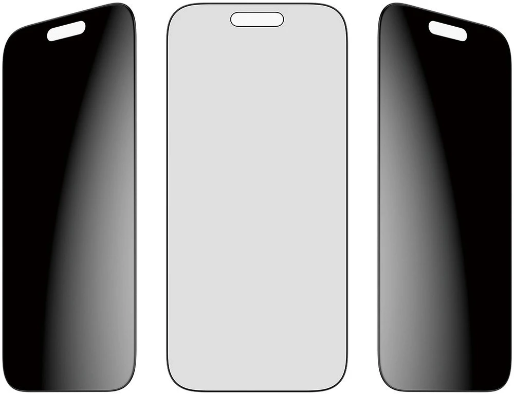 „Panzer Glass“ itin plataus diametro „EasyAligner“ privatumo stiklas, skirtas „iPhone 17 Pro“