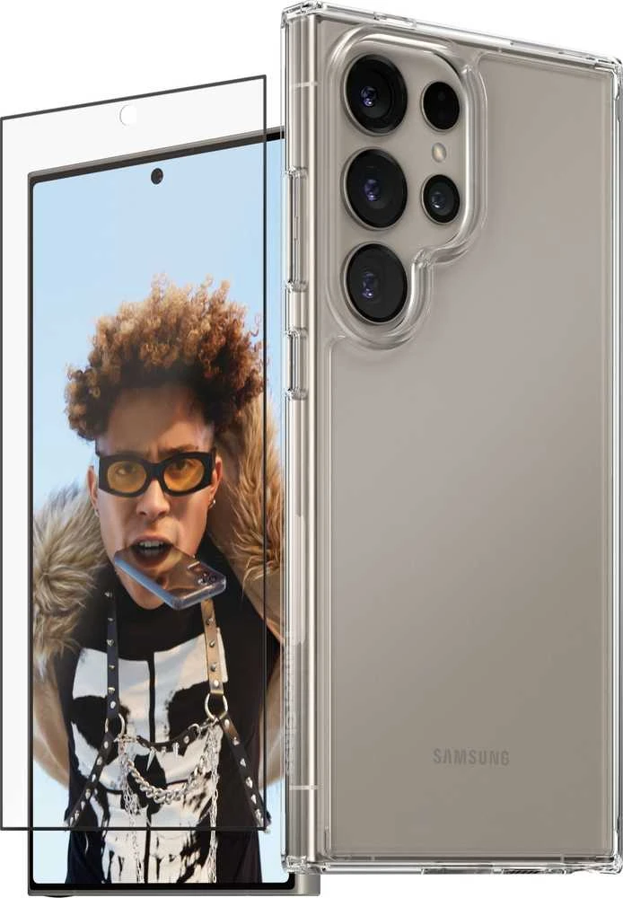 Panzer Glass Apsauginis rinkinys CARE by PanzerGlass Fashion 2in1 Dėklas+Ekrano apsauga Samsung Galaxy S25 Ultra