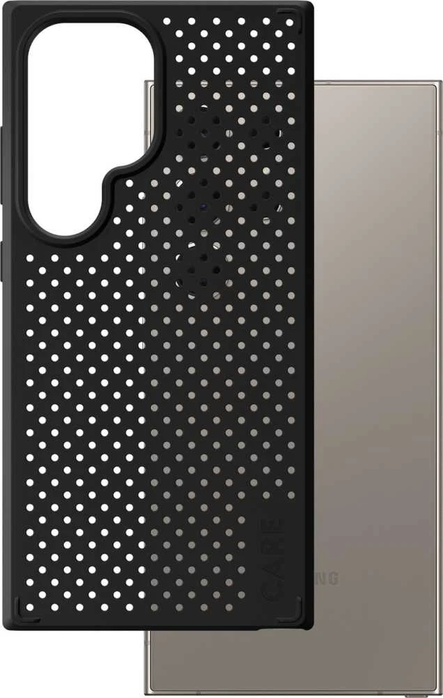 Dėklas PanzerGlass Panzer Glass CARE Funkcija Heat Beat Samsung Galaxy S25 Ultra juodos spalvos