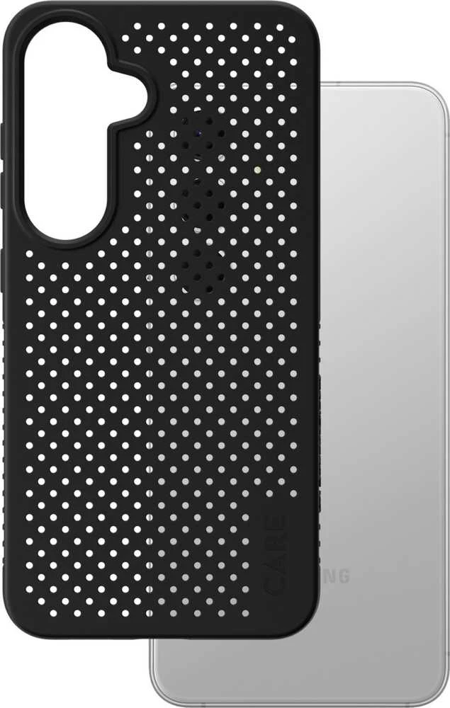Dėklas Panzer Glass CARE by PanzerGlass Feature Heat Beat Samsung Galaxy S25 juodos spalvos