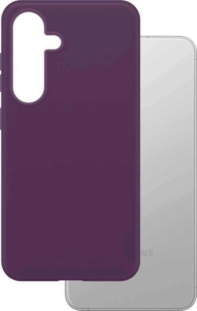 Dėklas Panzer Glass CARE by PanzerGlass Fashion QI Samsung Galaxy S25 violetinės spalvos