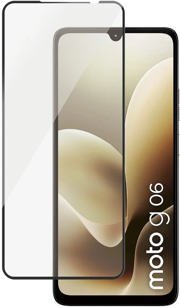 Panzer Glass „PanzerGlass“ itin plataus tvirtinimo grūdintas stiklas, skirtas „Motorola Moto G06“ / „Moto G06 POWER“.