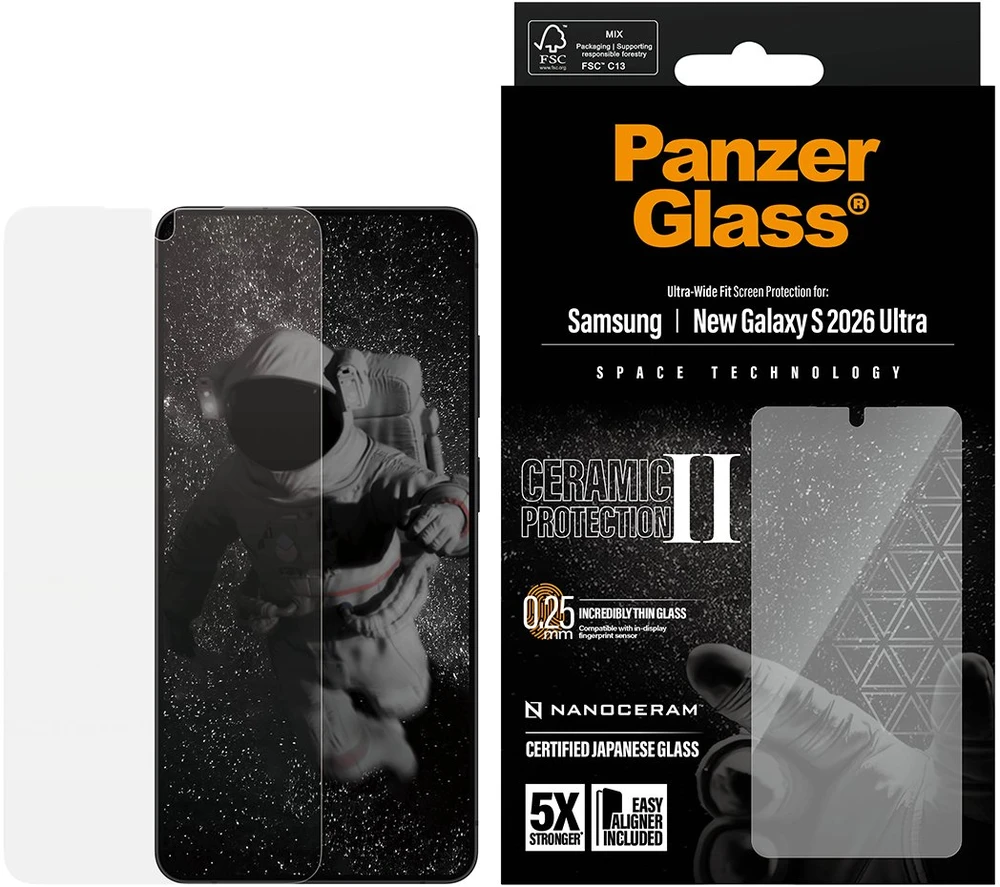 Panzer Glass PanzerGlass Ultra-Wide Fit EasyAligner do Samsung Galaxy S26 Ultra