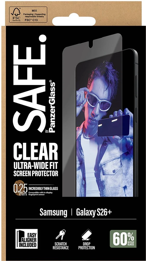 Panzer Glass PanzerGlass Safe Screen Protector do Samsung Galaxy S26+