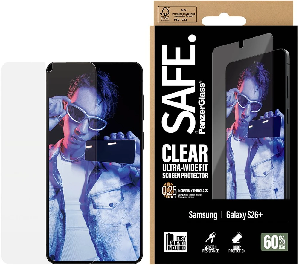 Panzer Glass PanzerGlass Safe Screen Protector do Samsung Galaxy S26+