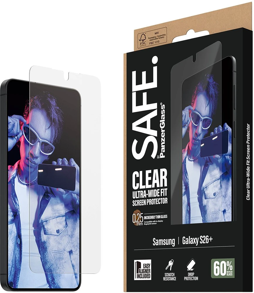 Panzer Glass PanzerGlass Safe Screen Protector do Samsung Galaxy S26+