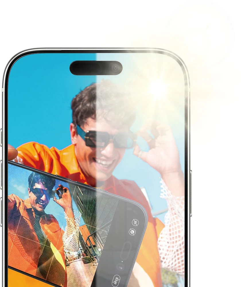 Panzer Glass Grūdintas stiklas PanzerGlass Armor Anti-Reflective EasyAligner do iPhone 17 Pro