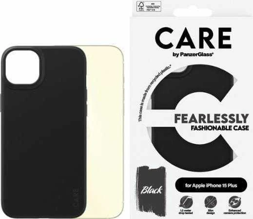 Panzer Glass CARE by PanzerGlass Fearlessly Fashionable Apple iPhone 15 Pro Max - dėklas telefonui juodos spalvos