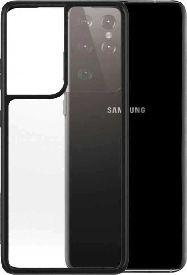 Panzer Glass PanzerGlass skaidrus dėklas Samsung, Galaxy S21 Ultra, Juodas
