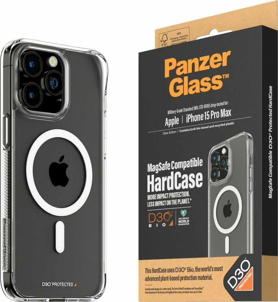 Panzer Glass PanzerGlass™ HardCase MagSafe Suderinamas su D3O iPhone 15 Pro Max