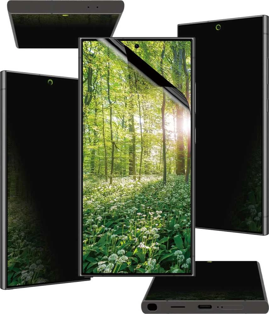 Panzer Glass PanzerGlass Eco Matrix Ultra-Wide Fit Privacy Glass, skirtas Samsung Galaxy S25 Ultra