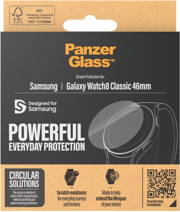 Panzer Glass „PanzerGlass“ ekrano apsauga „Galaxy Watch8 Classic“ 46 mm