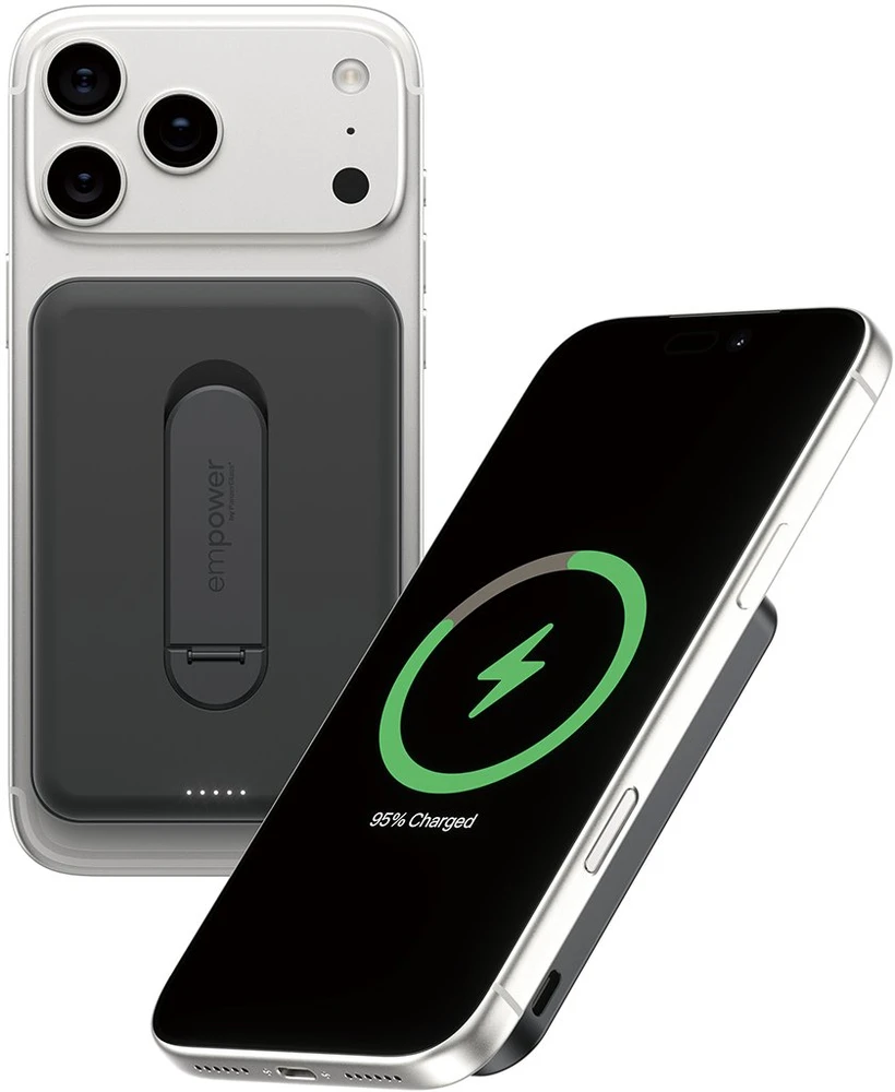 Panzer Glass Powerbank PanzerGlass Empower w. Spin Stand 5000 mAh Juodas (EM23165)