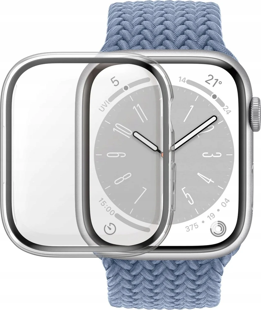 Panzer Glass PanzerGlass Full Body dėklas Apple Watch 7 41mm - skaidrus