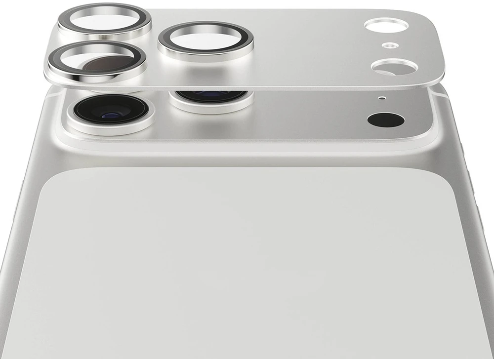 Panzer Glass PanzerGlass Fender Camera Protector for iPhone 17 Pro Max - Sidabrinis