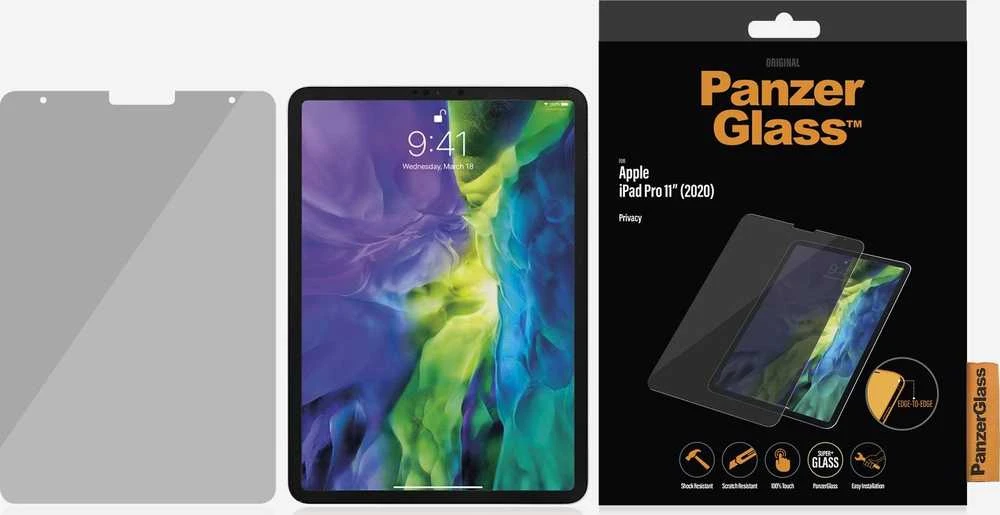 Panzer Glass PanzerGlass iPad Pro 11" (2020) / iPad 10.8", skaidraus ekrano apsauga, privatumas