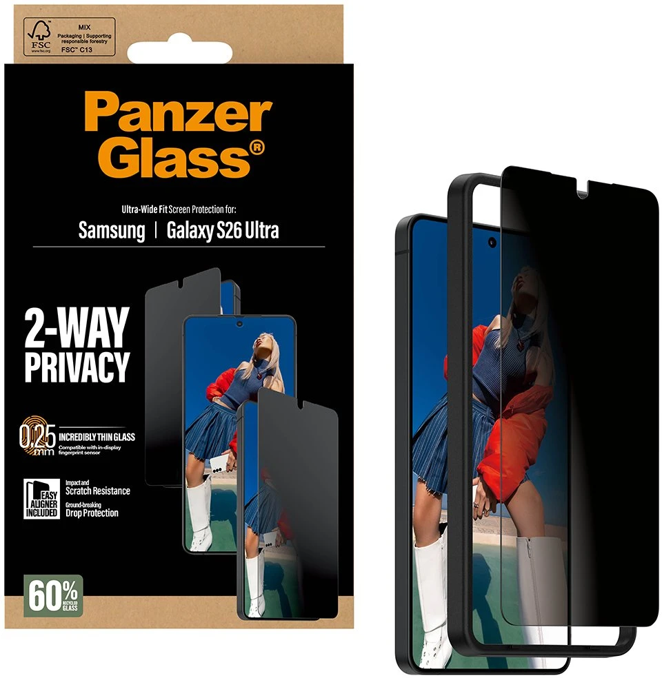 Panzer Glass PanzerGlass Safe Ultra-Wide Fit EasyAligner do Samsung Galaxy S26 Ultra