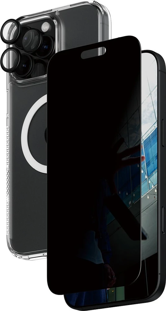 Panzer Glass PANZERGLASS 3-IN-1 PRIVACY - PROTECTION BUNDLE IPHONE 16 6.9I