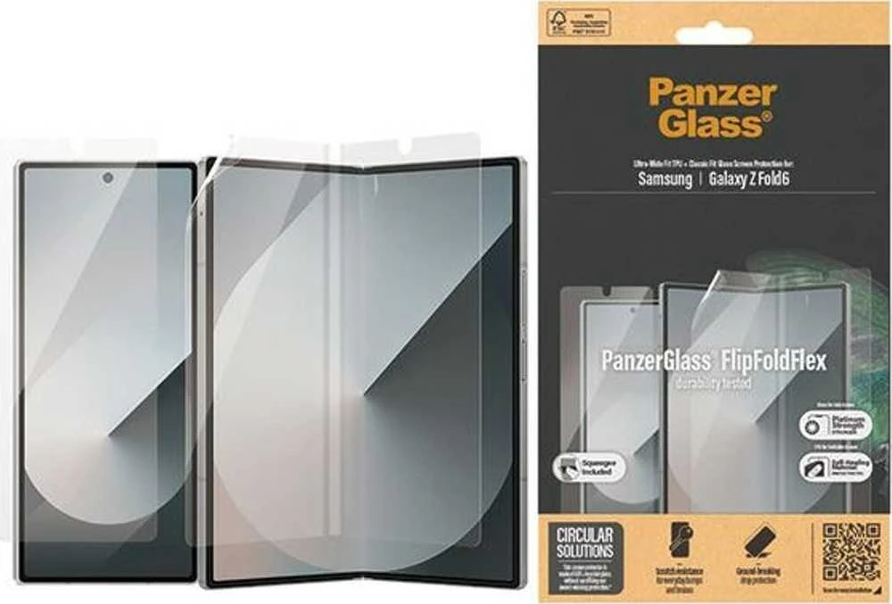 Panzer Glass PanzerGlass Bundle 2in1 Sam Z Fold6 F956 Screen Protector Ultra Wide-Fit + TPU Classic Fit 7371