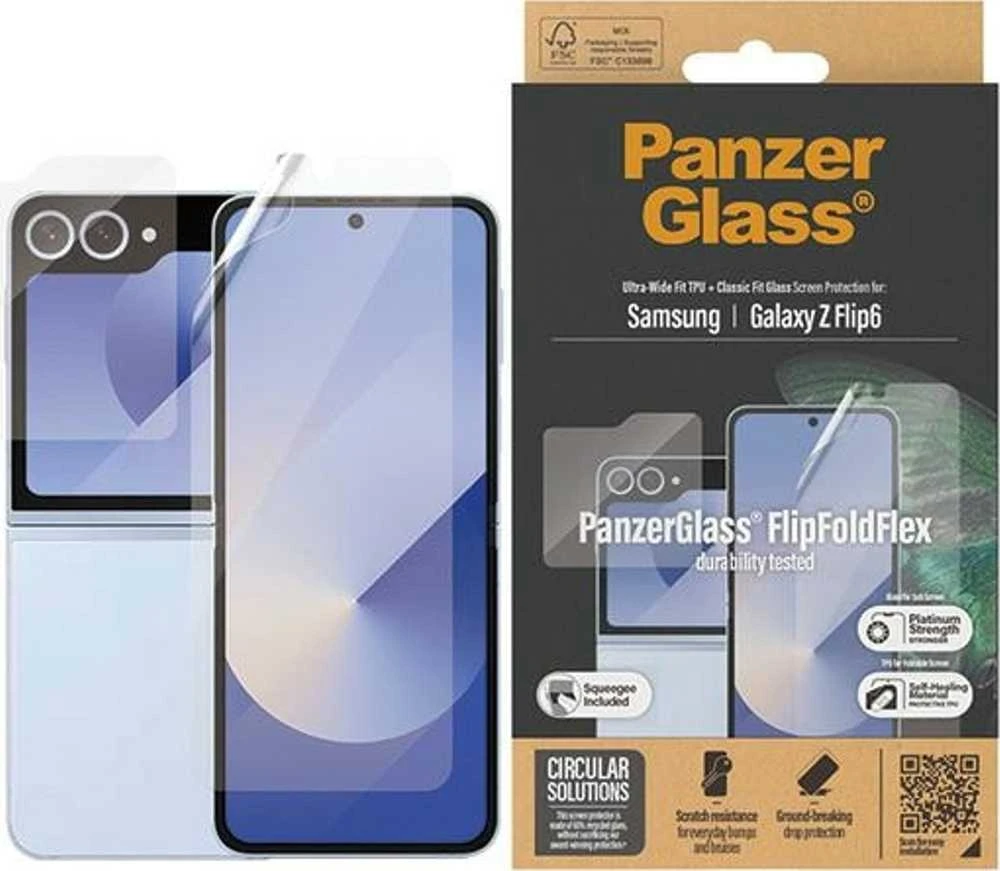 Panzer Glass PanzerGlass Bundle 2in1 foil + Apsauginis stiklas Samsung Galaxy Z Flip6