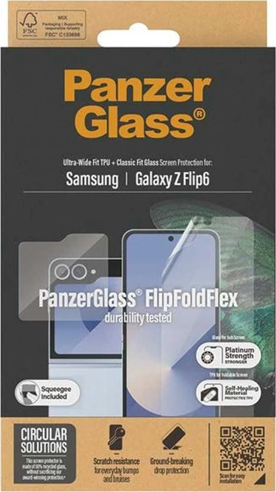 Panzer Glass PanzerGlass Bundle 2in1 foil + Apsauginis stiklas Samsung Galaxy Z Flip6