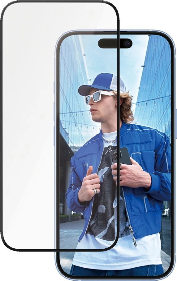 Panzer Glass PanzerGlass keraminė ekrano apsauga Apple iPhone 16, itin plati (skaidri)