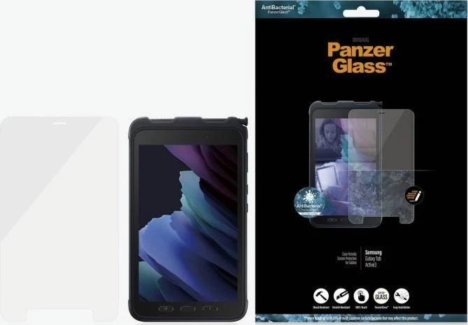 Panzer Glass PanzerGlass Skaidrus stiklas Samsung, Galaxy Tab Active 3, skaidrus