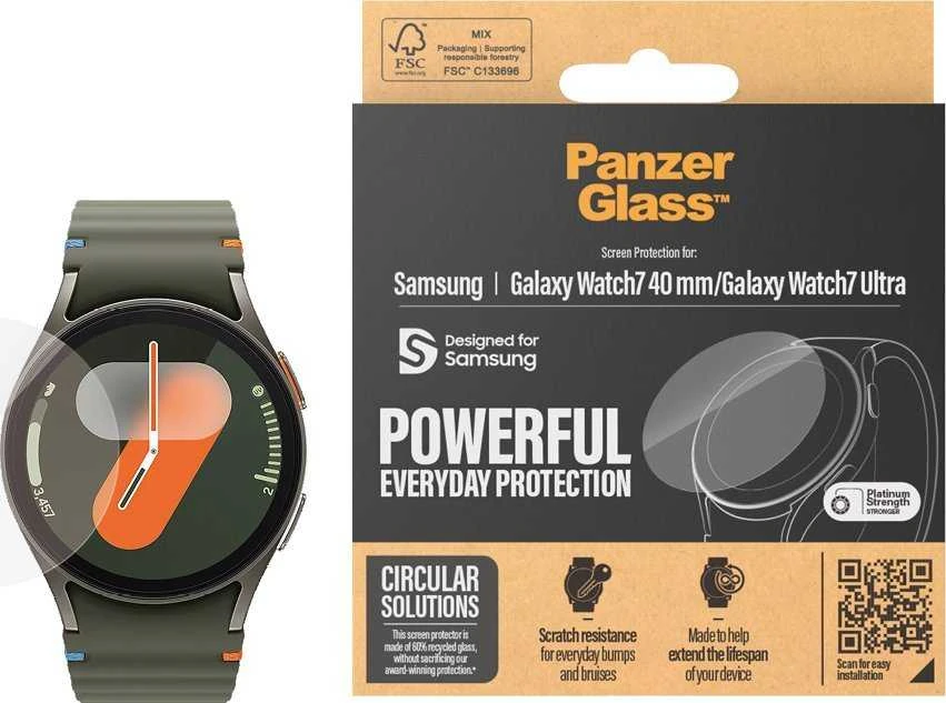 Panzer Glass PanzerGlass ekrano apsauga Samsung Watch7 (40mm), Samsung Watch Ultra