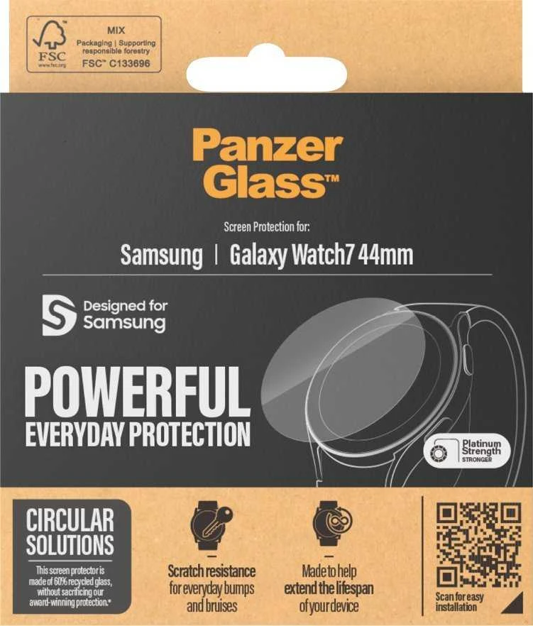 Panzer Glass PanzerGlass ekrano apsauga Samsung Watch7 (44mm) laikrodžiui