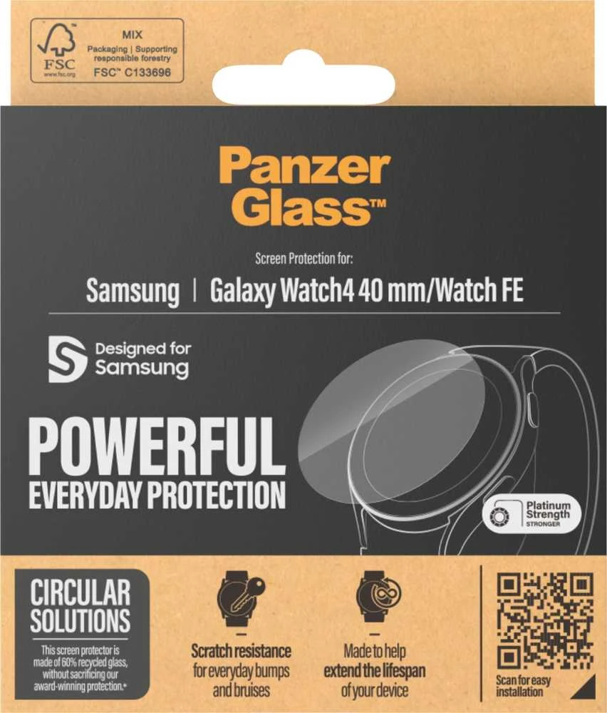 Panzer Glass PanzerGlass ekrano apsauga, skirta Samsung Watch FE