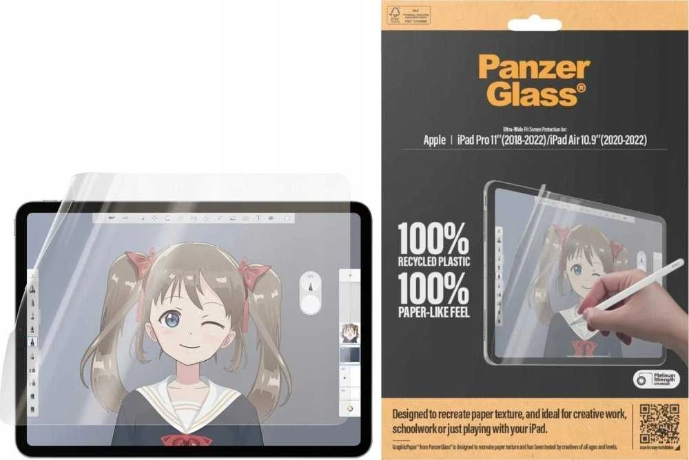 Panzer Glass PanzerGlass GraphicPaper plėvelė Apple iPad Pro 11" 2018 / 2020 / 2021 / 2022