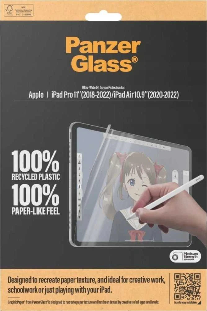 Panzer Glass PanzerGlass GraphicPaper plėvelė Apple iPad Pro 11" 2018 / 2020 / 2021 / 2022