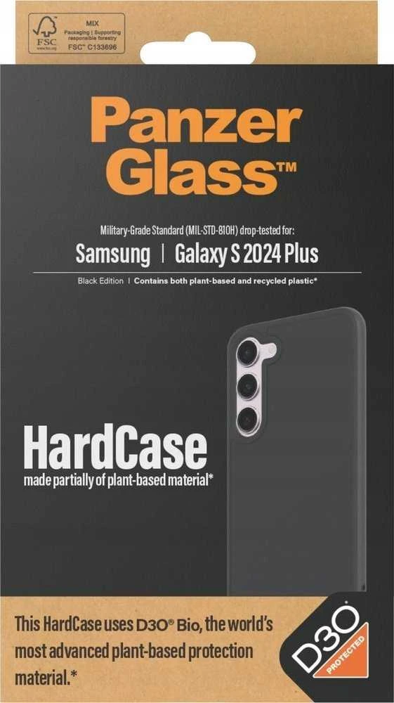 Panzer Glass PanzerGlass HardD3O® Bio and Military Grade certification Samsung Galaxy S24 Plus - dėklas telefonui skaidrus ir juodos spalvos