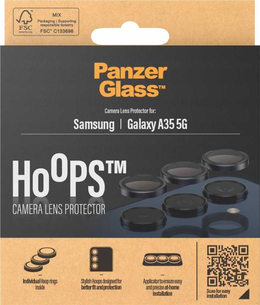 Panzer Glass Samsung Galaxy A35 5G PanzerGlass kameros apsauga (1227) juodos spalvos