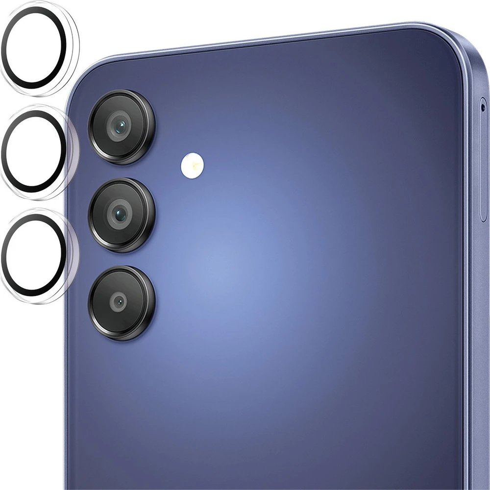 „Panzer Glass PanzerGlass Hoops“ grūdinto stiklo objektyvo dėklas, skirtas „Samsung Galaxy A16 / A16 5G“ – skaidrus