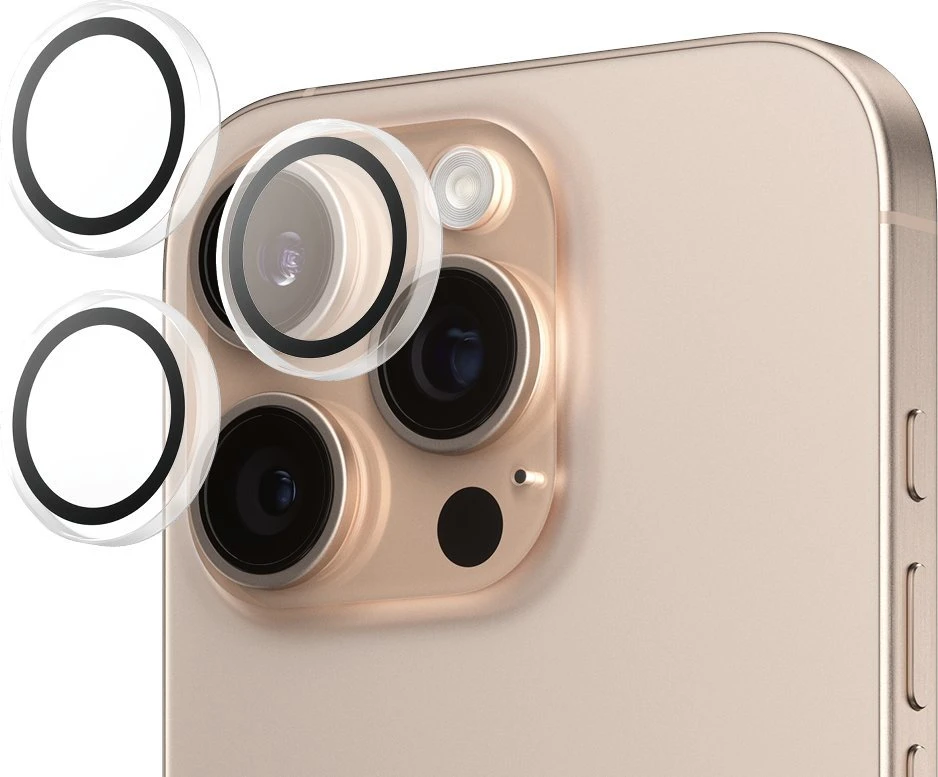 Panzer Glass PanzerGlass Hoops Permatomas objektyvo apsauga Apple iPhone 16 Pro 6.3" / 16 Pro Max 6,9" 1286 m