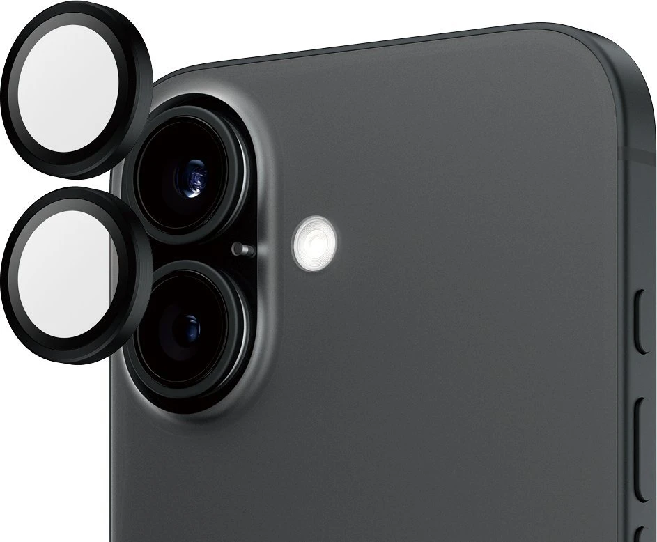 Panzer Glass PanzerGlass Hoops Juodas Objektyvo apsauga Apple iPhone 16 6.1" / 16 plius 6,7" 1283 m