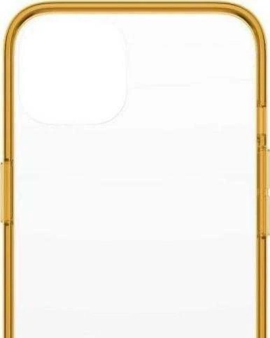Panzer Glass PanzerGlass Clearantibacterial Military Grade certificate Apple iPhone 13 / 14 / 15 - dėklas telefonui skaidrus ir geltonos spalvos