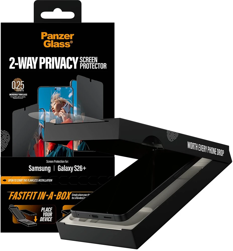 Panzer Glass PanzerGlass Safe Ultra-Wide Fit FastFit do Samsung Galaxy S26+