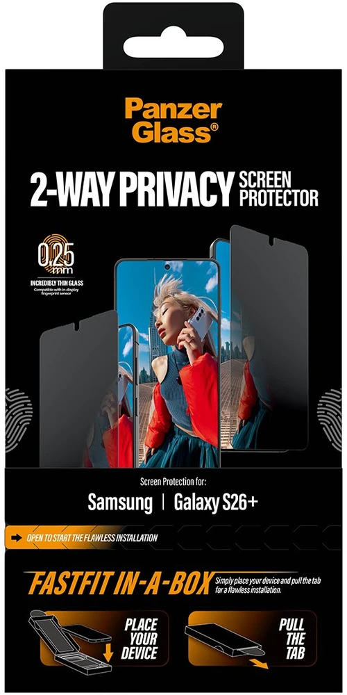 Panzer Glass PanzerGlass Safe Ultra-Wide Fit FastFit do Samsung Galaxy S26+