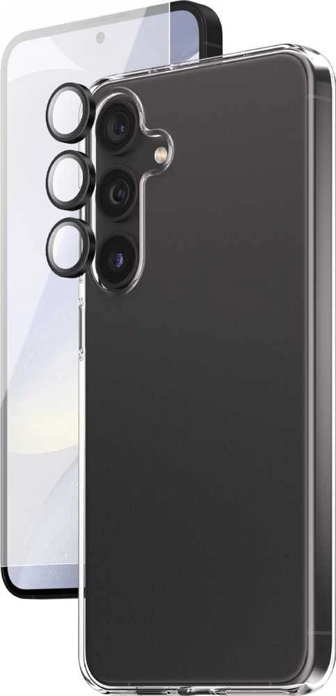 Panzer Glass SAFE by PanzerGlass rinkinys dėklas + apsauginė plėvelė + kameros apsauga Samsung Galaxy S24 Plus