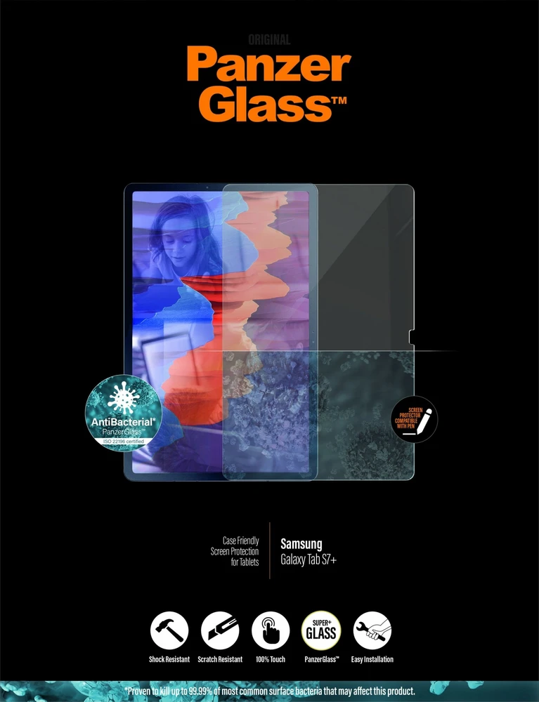 Panzer Glass PanzerGlass Samsung Galaxy Tab S9/S9 FE UWF AB (Transparent)