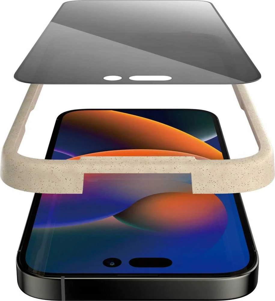 Panzer Glass PanzerGlass™ Privatumo ekrano apsauga Apple iPhone 14 Pro Max | Itin platus pritaikymas w. EasyAligner