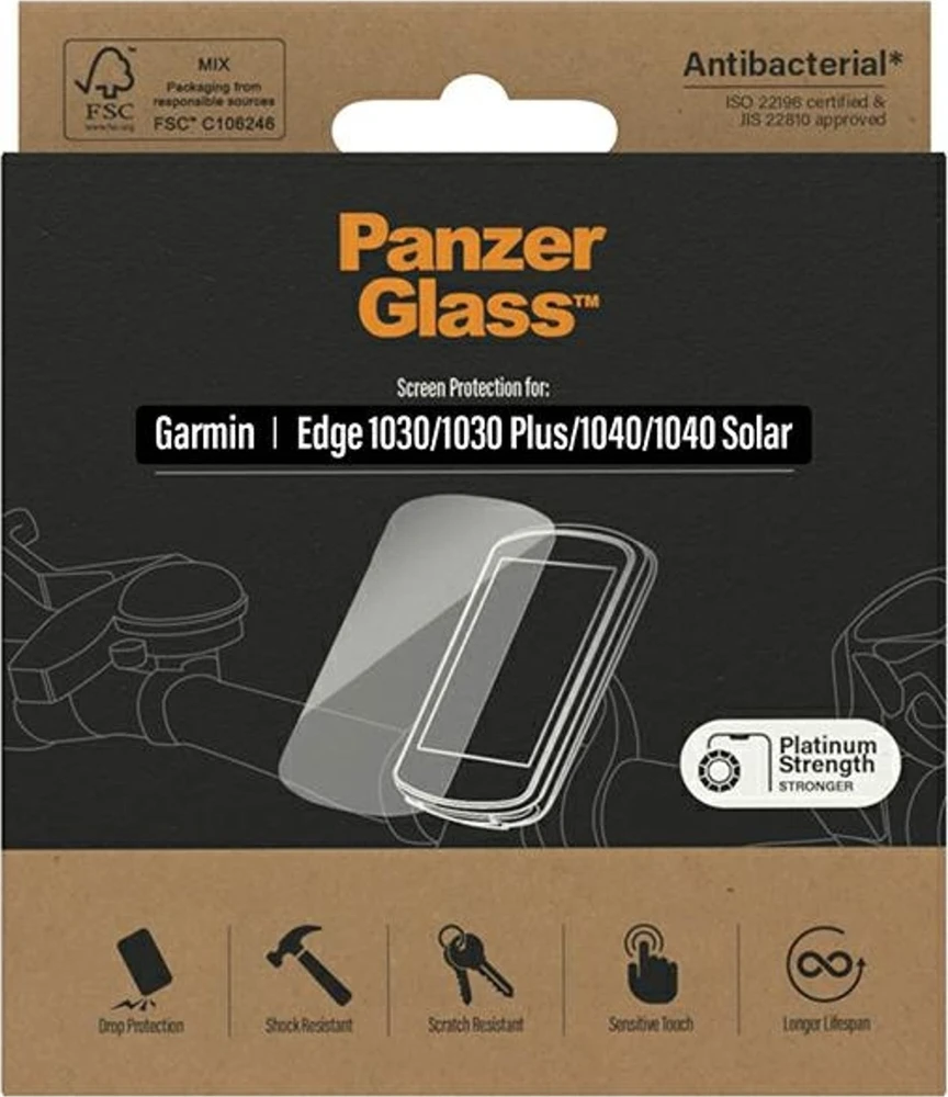 PanzerGlass apsauga Garmin Edge 1030 dviračio kompiuteriui