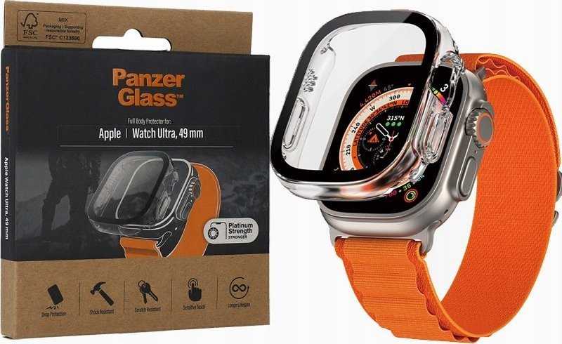 Panzer Glass PanzerGlass Full Body New Apple Watch, 49mm, ekrano apsauga